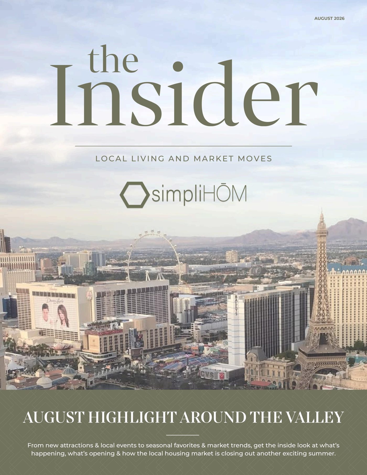 Cover of The Insider, August 2026
